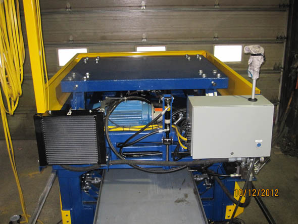 Presse à poutrelles